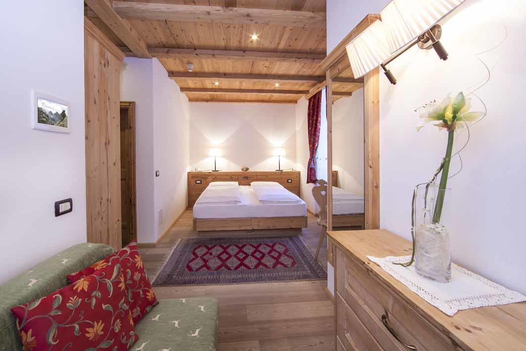 Hotel Corona Krone Selva di Val Gardena Camera foto